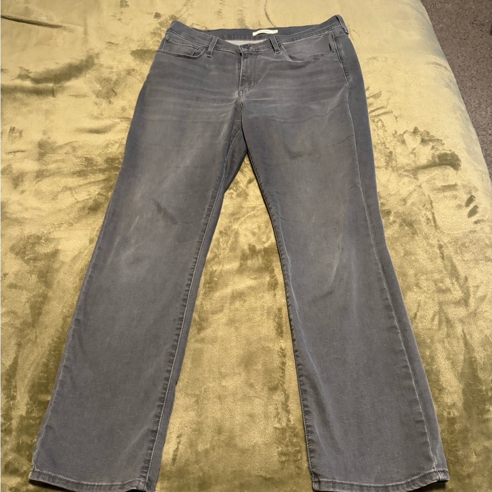 Levi's Women's Straight Leg Gray Jeans